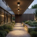 Artic Outdoor Ceiling Light