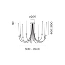 Oplia 2.0 Chandelier