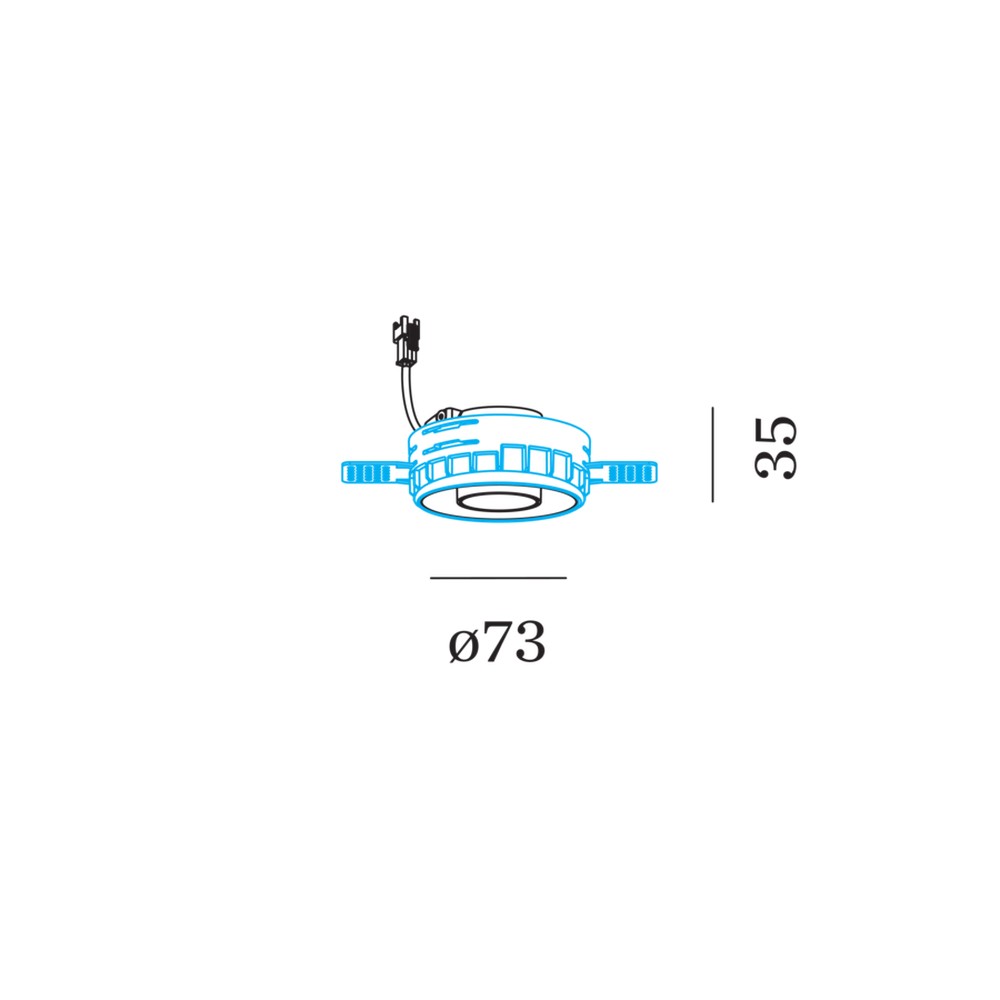 Qito Trimless Recessed Ceiling Light
