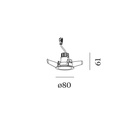Deep Petit IQ 1.0 Recessed Ceiling Light