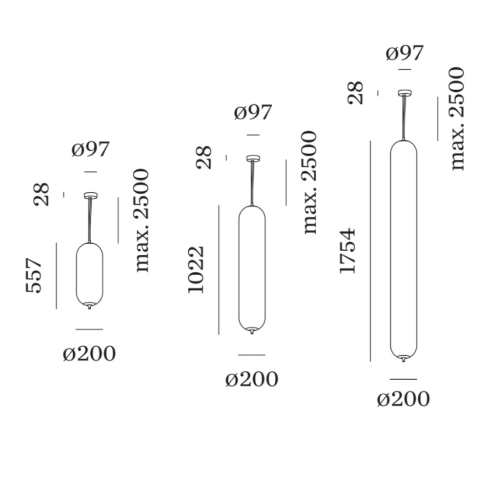 Qubby Suspension Lamp