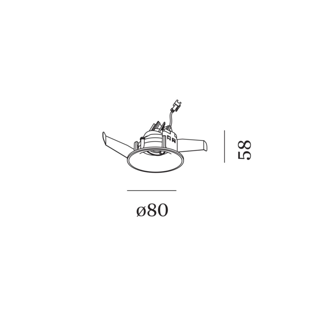 Rony Adjust Petit 1.0 Recessed Ceiling Light