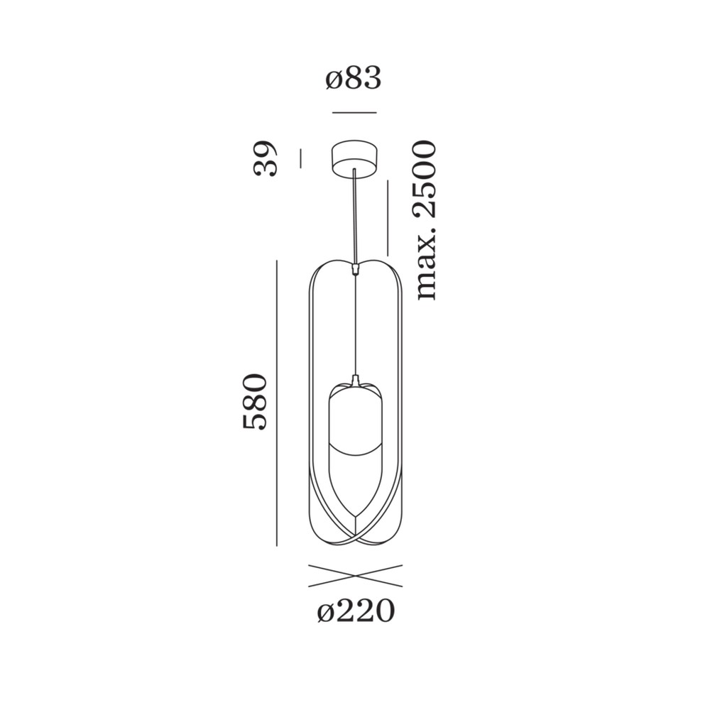 Solli Cocoon 2.0 Suspension Lamp