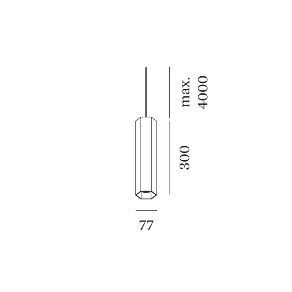 Hexo 3.0 PAR16 Suspension Lamp
