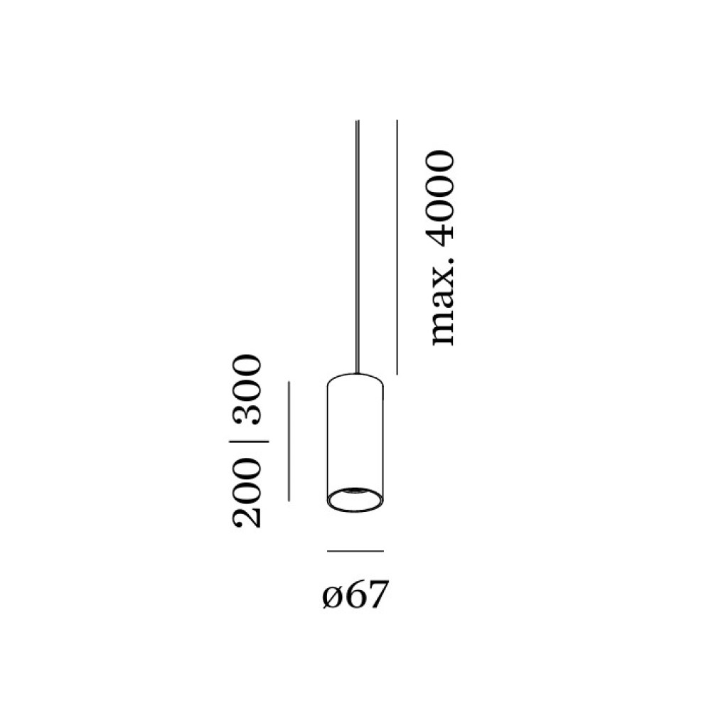Ray PAR16 Suspension Lamp