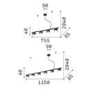 Minor Linear Suspension Lamp