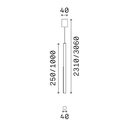 Look Round Suspension Lamp