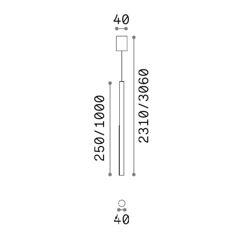 Look Round Suspension Lamp