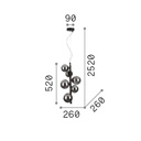 Perlage Suspension Lamp