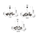 Perlage Suspension Lamp