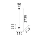 Bloom G9 Suspension Lamp