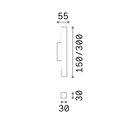Look LED Square Wall Light