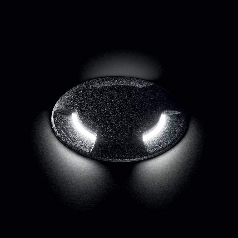 Way Round Triple GX53 Exterior in-ground Light