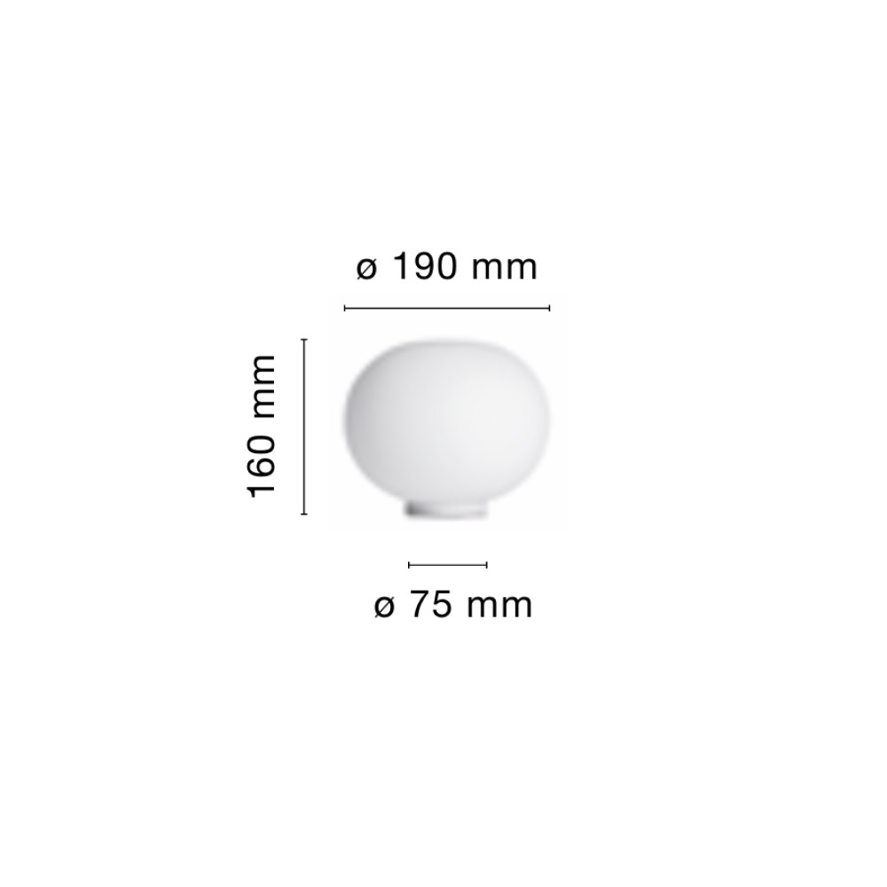 Glo-Ball Basic Zero Table Lamp