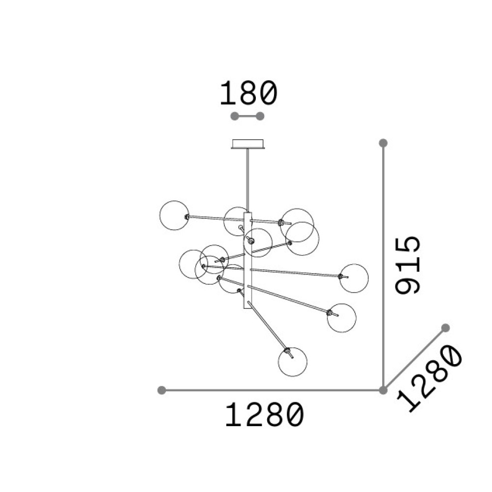 Equinoxe Suspension Lamp