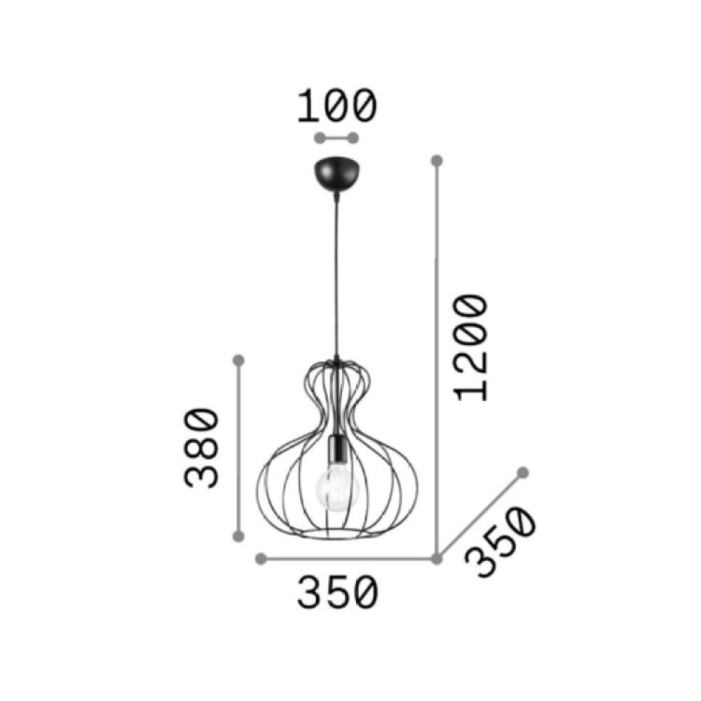 Ampolla Suspension Lamp