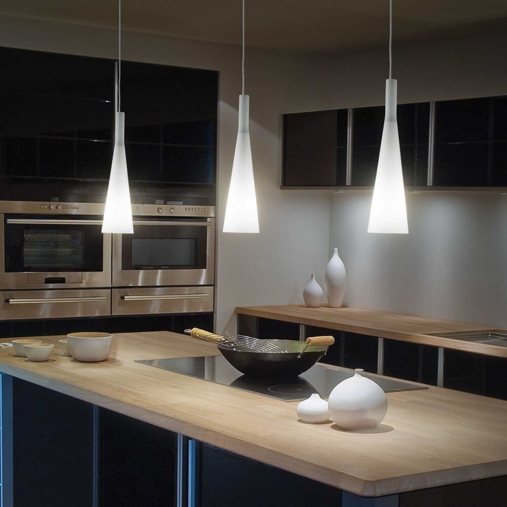 Milk Suspension Lamp