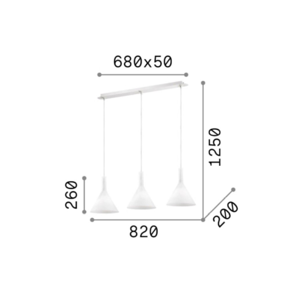 Cocktail Suspension Lamp