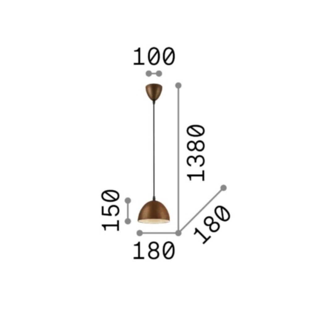 Folk Suspension Lamp