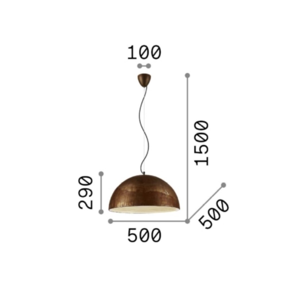 Folk Suspension Lamp