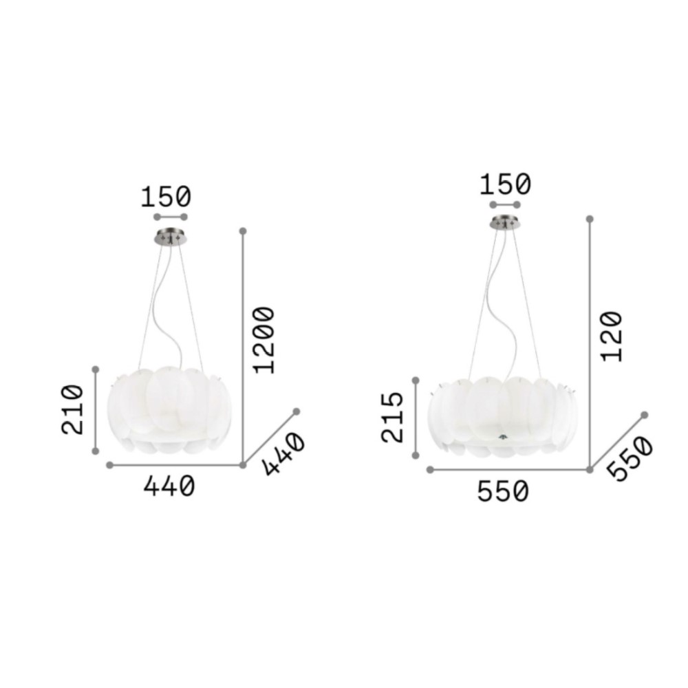 Ovalino Suspension Lamp