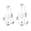 Dream Big Suspension Lamp