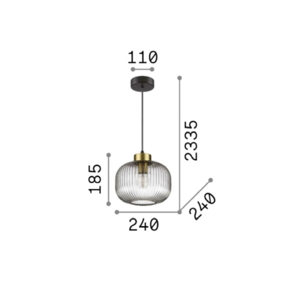 Mint Suspension Lamp