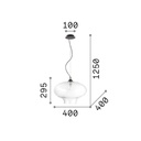Bistrò Round Suspension Lamp