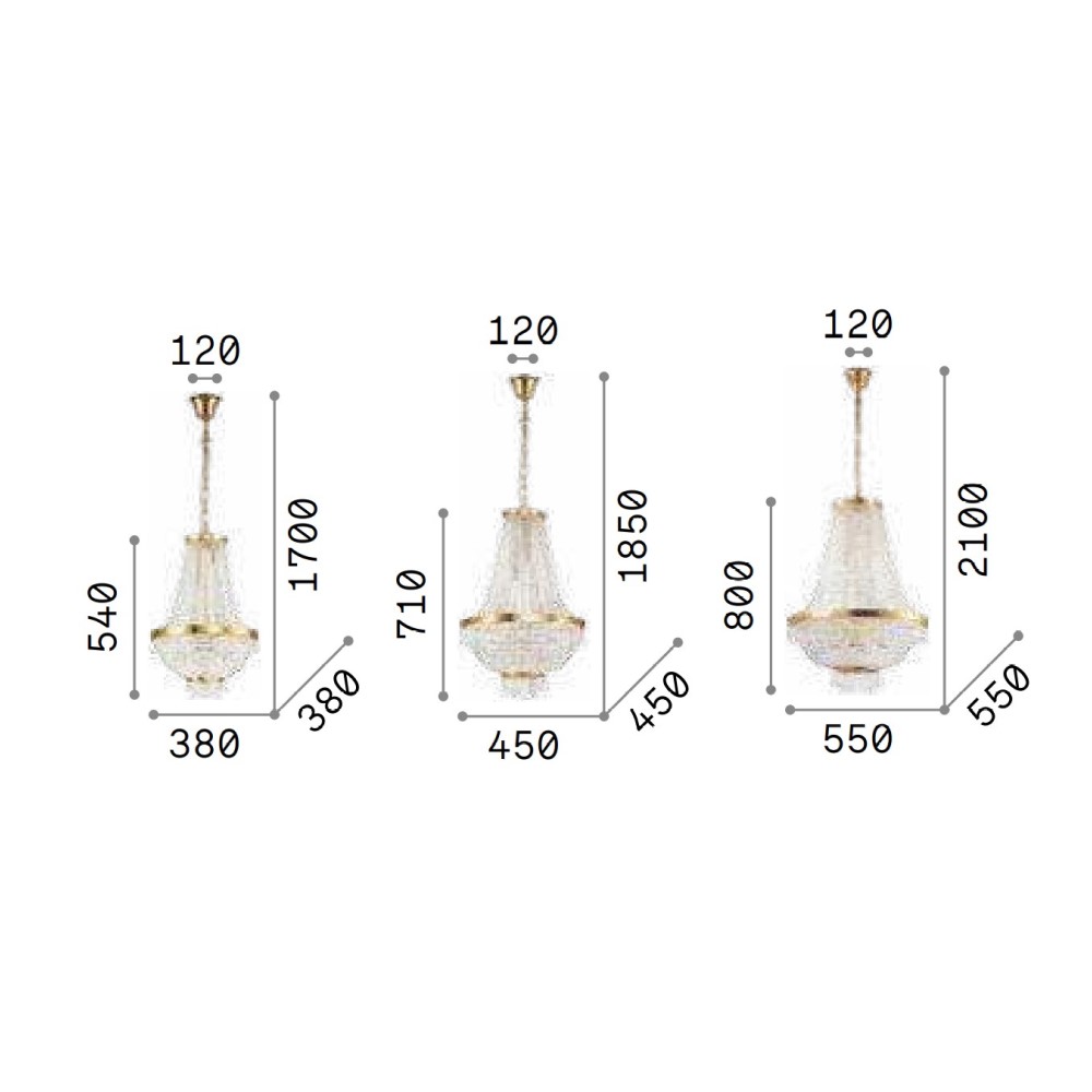Caesar Suspension Lamp