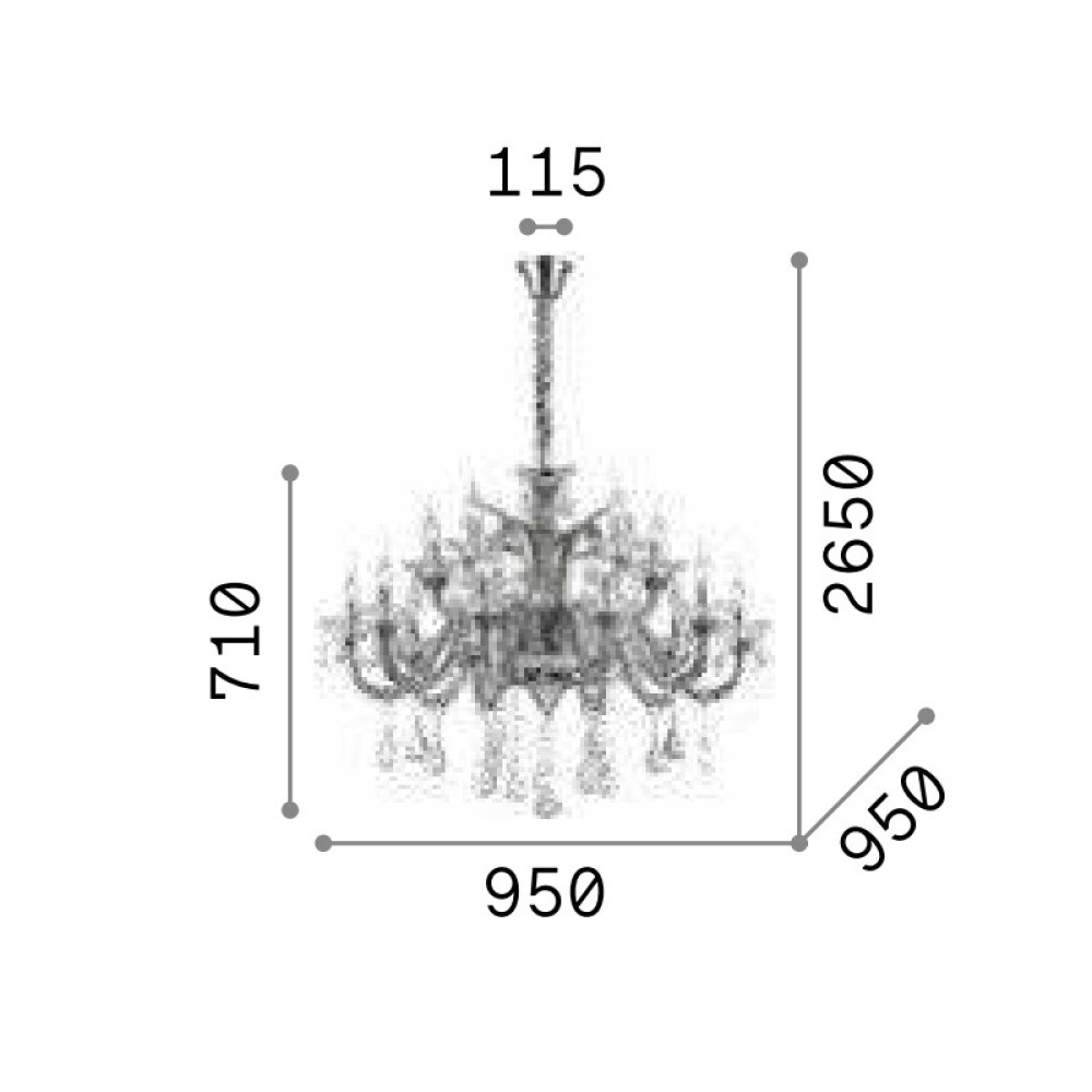 Colossal Suspension Lamp