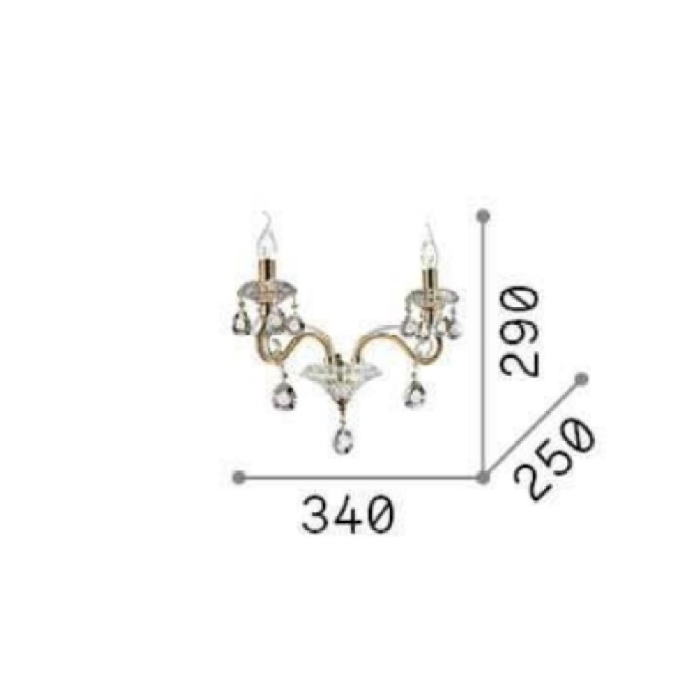 Negresco Wall Light