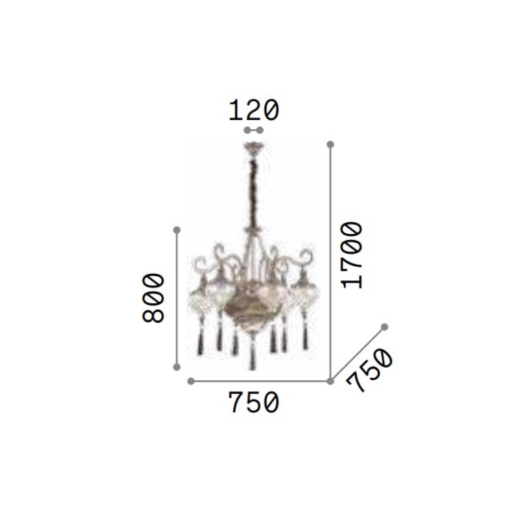 Harem Chandelier