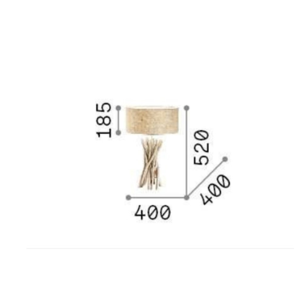 Driftwood Table Lamp