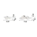 Cloud Ceiling and Wall Light