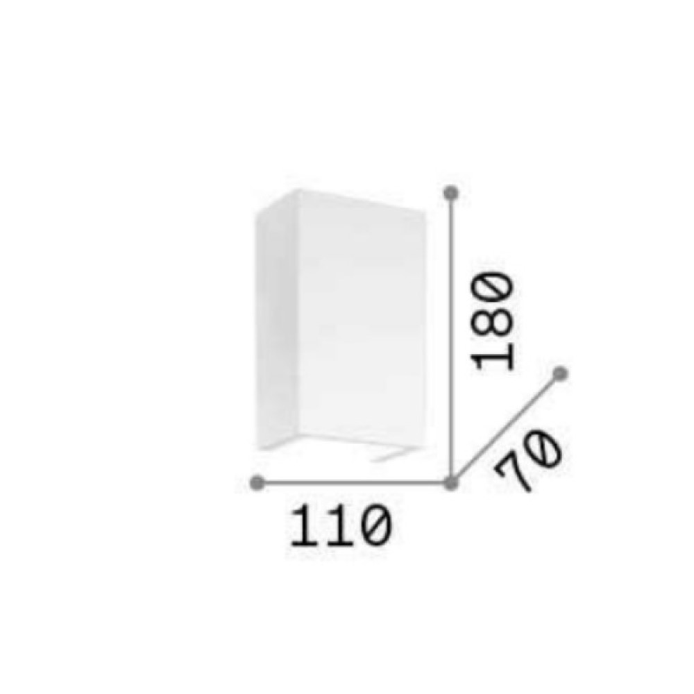 Flash Gesso High Wall Light