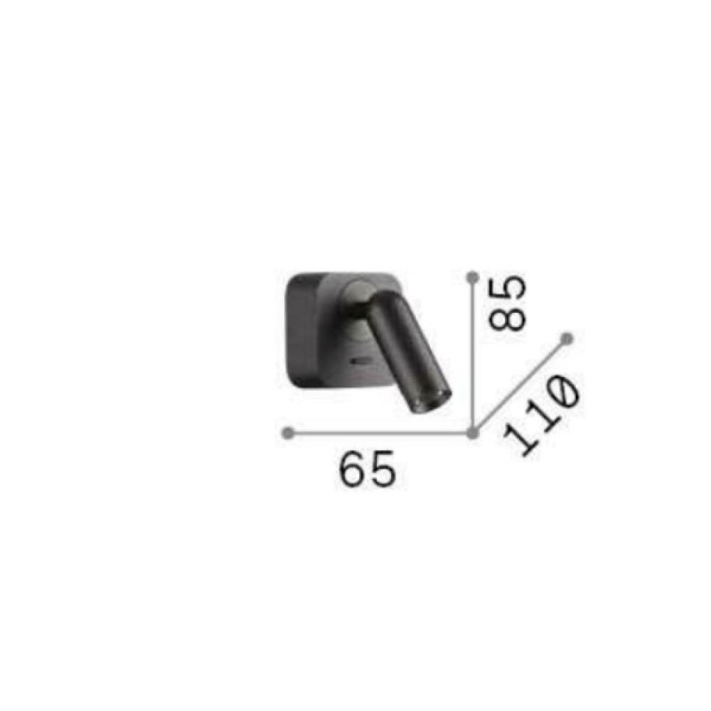 Bean Square Wall Light