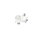 Page Round Wall Light