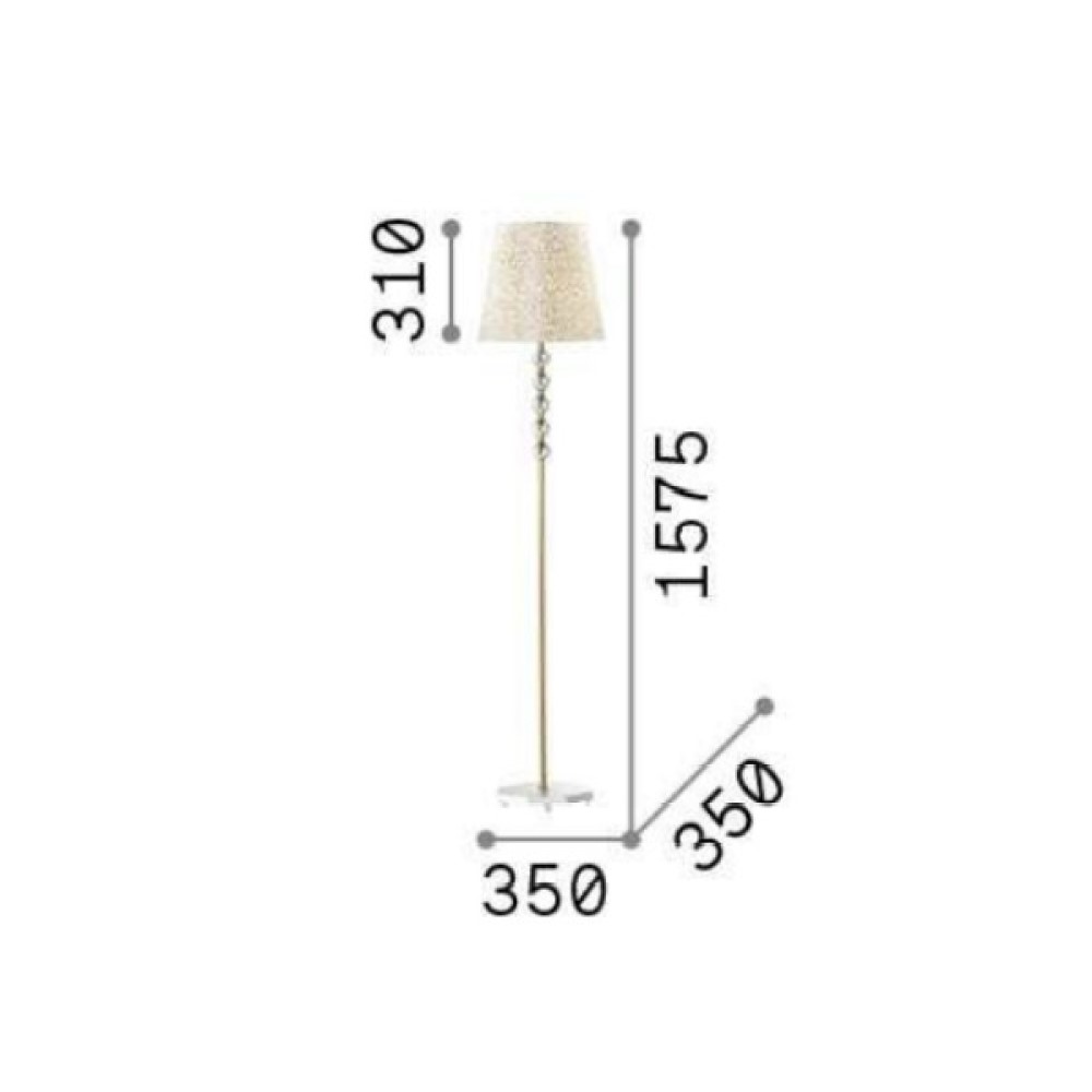 Queen Floor Lamp