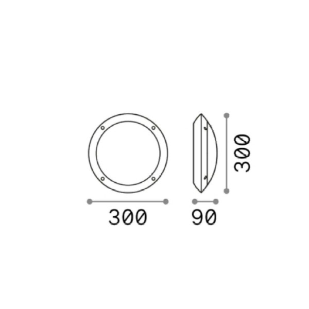 Lucia Wall and Ceiling Light