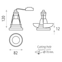 Einar Recessed Ceiling Light
