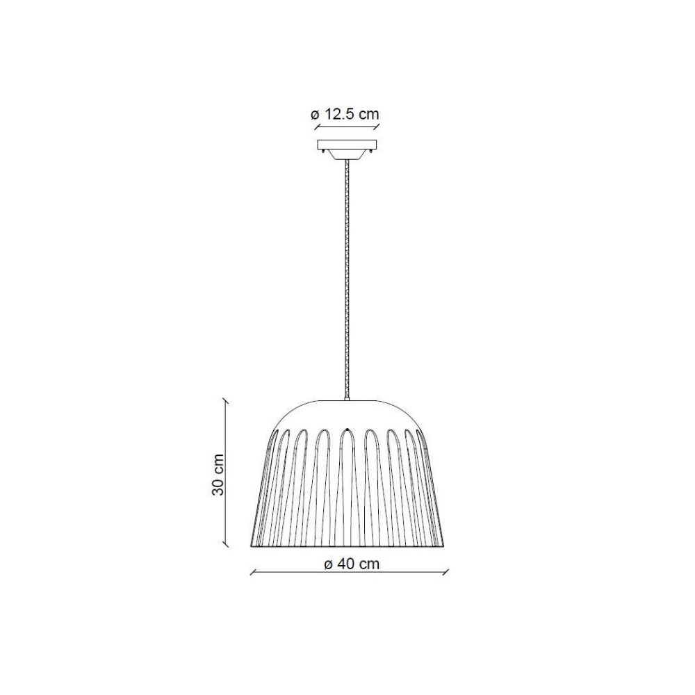 Madame Gres Suspension Lamp