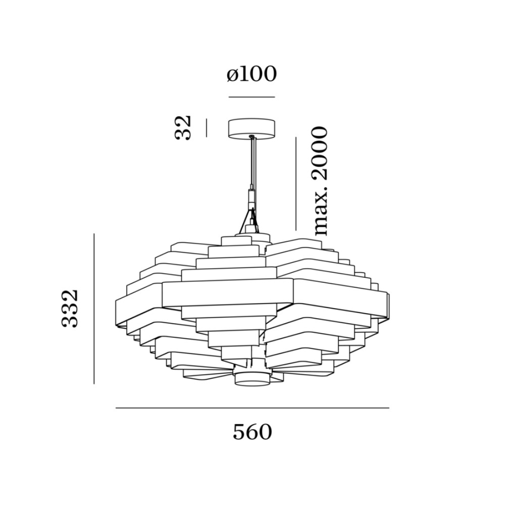 J.J.W. Suspension Lamp