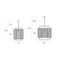 Corda Suspension Lamp