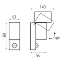 Cala Outdoor Wall Light