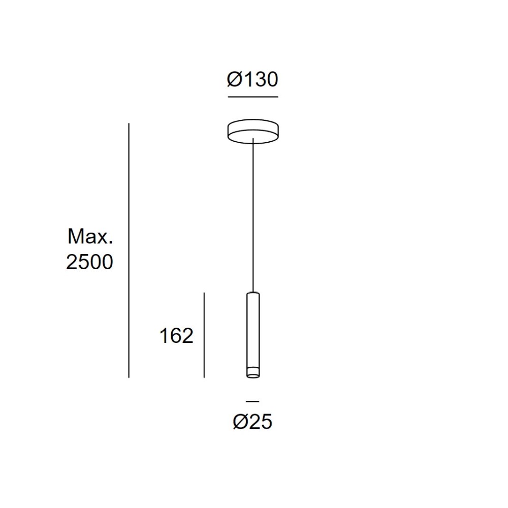 Candle XXS Suspension Lamp