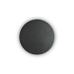 Cover Round stenska svetilka (Črna, Ø15cm)