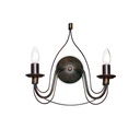 Ideal lux Corte stenska svetilka | formasvetila.si