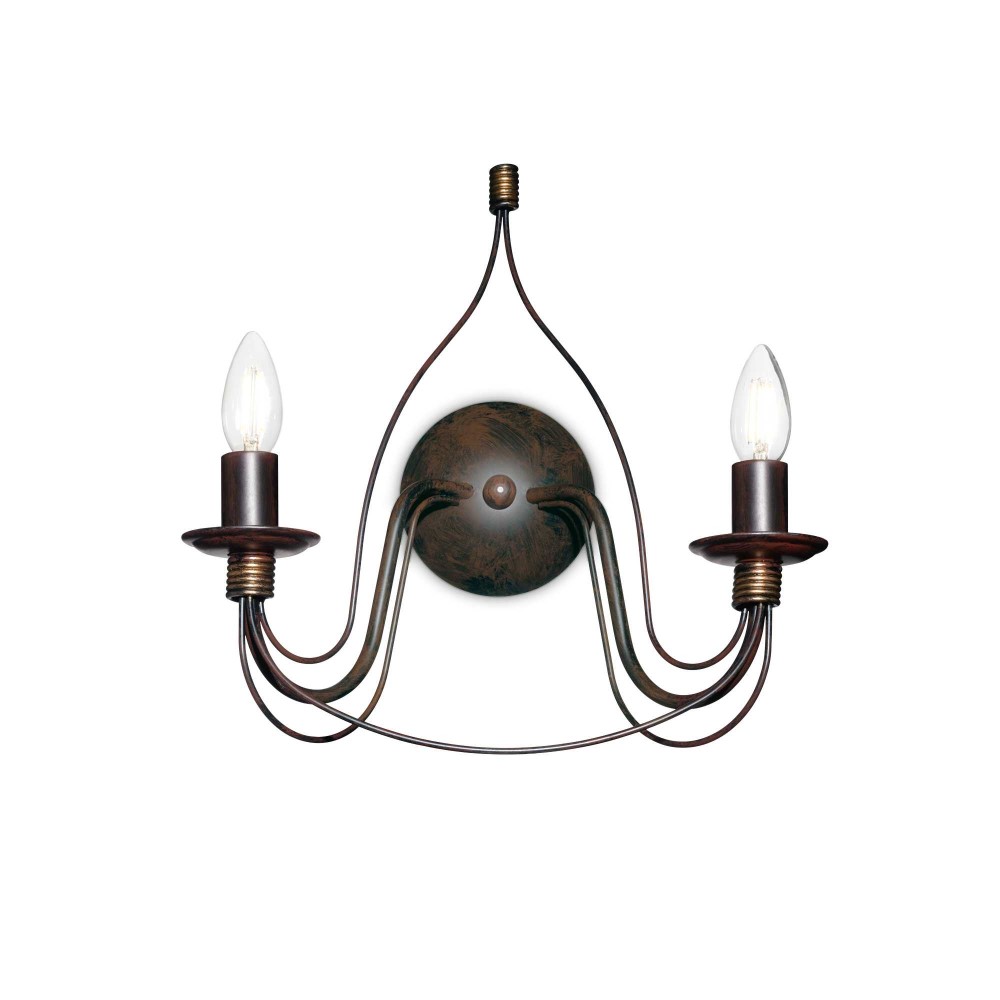 Ideal lux Corte stenska svetilka | formasvetila.si