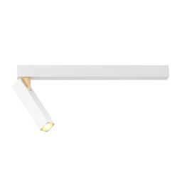 Mick 1.0 stropna svetilka (Bela/zlata, 2700K - toplo bela)