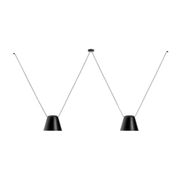 Attic 2 Conic Shape viseča svetilka (Črna, 100)